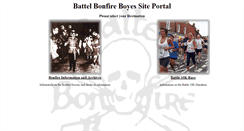 Desktop Screenshot of battelbonfire.co.uk